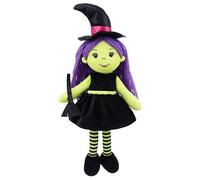 Lullaberry 35cm Snuggle Cutie Sophie - Soft Cuddly Witch Doll - Adorable for Kids & Toddlers - M