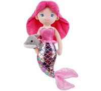 Lullaberry 40cm Atlantic Wonders Mermaid Princess Thalassa Seabreeze - Soft Plush Stuffed Mermaid Doll Gift for Toddler Girls