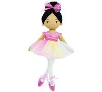 Lullaberry 40cm Ballerina Princess Stella - Stuffed Plush Soft Doll - Pink Outfit - Gift for Toddler Girls