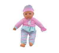 Lullaby Baby 16" Soft Baby Doll With Bottle & Dummy