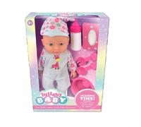 Lullaby Baby 29Cm Baby Doll Feeding Time Set Lullaby Baby Multicolor