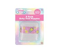 Lullaby Baby 5 Pack Dolls Nappies Lullaby Baby Multicolor