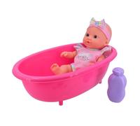 Lullaby Baby Bath Tub With 26Cm Doll Lullaby Baby Multicolor