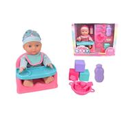 Lullaby Baby Doll With Feeding Chair & Accessories Lullaby Baby Multicolor