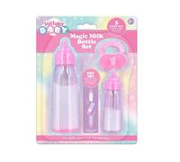 Lullaby Baby Dolls 3 Piece 2 Bottle & Dummy Set Lullaby Baby Multicolor