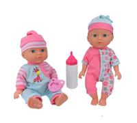 Lullaby Baby Twin Dolls Set With Accessories