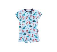 Lullaby Boy's Dinosaur Short Pyjama Set in Light Blue | Size: 12-18 m Lullaby Light Blue 12-18 m