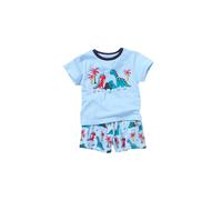 Lullaby Boy's Dinosaur Short Pyjama Set in Light Blue | Size: 18-24 m Lullaby Light Blue 18-24 m