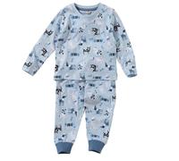 Lullaby Boy's Puppy Dogs Pyjama Set in Light Blue | Size: 6-12 m Lullaby Light Blue 6-12 m