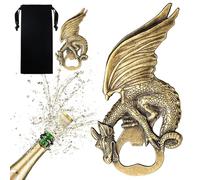 LULLEA Dragon Beer Bottle Opener, Novelty Dragon Gifts, Father’s Day Birthday Christmas Gifts for Men Woman Dragon Fans