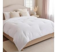 Lullor Marshmallow Comforter, Lullor Cloud Comforter, Year-Round，White：Full | Extra Fluffy Double-Stuffed down Alternative Duvet Insert, Adapts to Your Body Temp, Fabric and Box-Stitch, Machine Washable