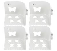 LuLobtg 4 Pcs Bed Sheet Holder, Adjustable Fitted Sheets Holder for Corners-Fits Mattress, Keep Sheets Firm & Tight, Removable Bed Sheet Fasteners with Anti-Slip Lock Clips for Bedding, Blankets