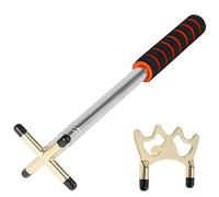 LuLobtg Billiards Cue Rest, Retractable Pool Cue Stick Bridges, 32.5-158cm Extension Snooker Cues Bridge with Removable Low Fork and Cross Bridge Head, Pool Table Accessories for Game, Competition