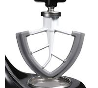 LuLobtg Flex Edge Beater for Mixer Compatible with Kitchen Aids 4.3 4.7/4.8l Stand Mixer with Stainless Steel Core, Both-Sides Non-Stick Flexible Silicone Edges Bowl Scraper for Kitchen HHD