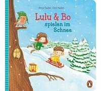 Lulu & Bo spielen im Schnee: Pappbilderbuch mit vielen Klappen für Kinder ab 2 Jahren