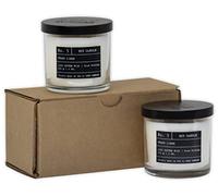 Lulu Candles | Jasmine, Oud & Sandalwood | Proudly Made in The USA | Highly Scented & Long Lasting Soy Candles - 2 Pack - 6 Oz.