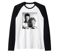 Lulu David Bowie Ziggy Stardust Era Portrait 1973 Raglan Baseball Tee