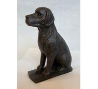 Lulu Decor, Cast Iron Decorative Dog Door Stopper, Doorstops, Sculpture, Dog Statue (Labrador)