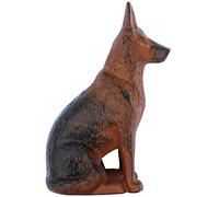 Lulu Decor, Cast Iron Dog Statue Dog Stopper, Weighs 4.2 lbs (German Shepard)