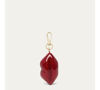 Lulu Red Glitter Acrylic Lips Keyring Lulu Red Glitter Acrylic Lips Keyring