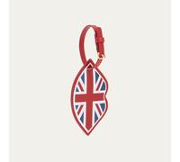Lulu Red Union Jack Leather Luggage Tag Lulu Red Union Jack Leather Luggage Tag
