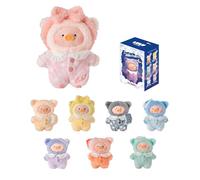 Lulu The Piggy Blind Box - LuLu's Dreaming Wonderland Series Plush Keychain Blind Boxes Figures Cute Stuffed Animals Kawai Mystery Box Collectibles Home Decorations Holiday Birthday Gifts, Single Box