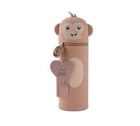 Lulubug Silicone Pencil Case, Monkey, monkey