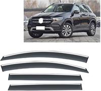 LUlude Car Wind Deflectors for Benz GLE-Klasse W167 2019-2022, Keep Your Car Ventilated In Rain, Reduce Wind Turbulence, Enhance Driving