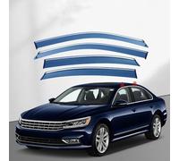 LUlude Car Wind Deflectors for Passat 2019+, Keep Your Car Ventilated In Rain, Reduce Wind Turbulence, Enhance Driving