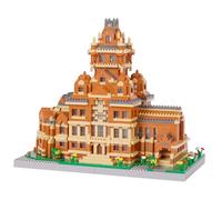 LULUFUN Building Block Set, Memorial Hall World Famous College Model Collection Toys,Mini Blocks Kit for Hobbyists, Gift for Adults and Children