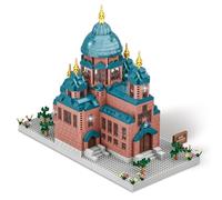 LULUFUN Building Block Set,Saint Sophia Cathedral Architecture Model Toys,Micro Mini Blocks Kit for Hobbyists,Gift for Adults and Children(1515pcs)