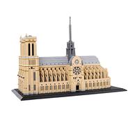LULUFUN Building Blocks Set Notre Dame de Paris World-Famous Architecture Building Set Mini Micro Building Blocks Toys, Gift for Adults and Children