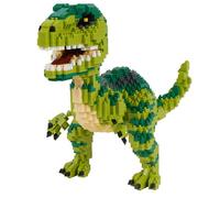 LULUFUN Dinosaur Building Blocks Kit, DIY Mini Building Blocks Toys, Dinosaur Toy, Gift for Adults and Children (Velociraptor)