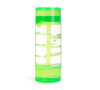 LULUFUN Liquid Motion Timer Bubbler, Sensory Toys for Visual Relaxation, Colorful Oil Hourglass, Calm Stress Relief Desk Toys, Gifts for Adults and Children (green)