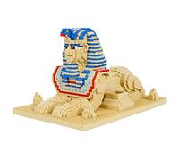LULUFUN Sphinx Building Block Set, Egypt Architecture Building Toy, Mini Blocks Kit for Hobbyists, Gift for Adults and Children 2732 Pcs