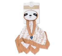 Lulujo Cotton Muslin Lovie - Sloth Lulujo Multicolor