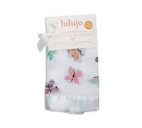 Lulujo Muslin Security Comforter Blanket 2 pack - Butterfly Lulujo Multicolor