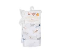Lulujo Muslin Security Comforter Blanket 2 pack - Puppy Dog Lulujo Multicolor