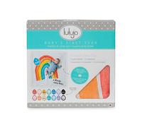 Lulujo Milestone Swaddle Blanket and Card Set - A Dream Come True, Multicolour, one Size