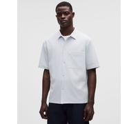 lululemon - Men's Airing Easy Camp-Collar Shirt Textured - Color Blue - Size Medium