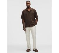 lululemon - Men's Airing Easy Camp-Collar Shirt Textured - Color Brown - Size 6