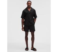 lululemon - Men's Crinkle Nylon Swim Shorts Linerless - 7" - Color Black - Size Small