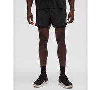 lululemon - Men's Fast and Free Lined Running Shorts - 5" - Color Black - Size 6