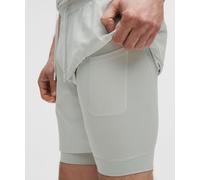 lululemon - Men's License to Train Lined Shorts - 7" - Color White - Size XS