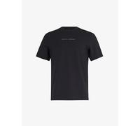 Lululemon Mens Lululemon Zeroed In Brand-Print Stretch Cotton-Blend T-Shirt Black S