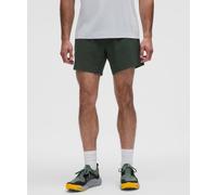 lululemon - Men's Mile Maker Run Crew Lined Shorts - 6" - Color Green - Size XS