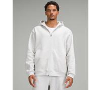 lululemon - Men's Steady State Full-Zip Hoodie - Color Light Grey/White - Size 6