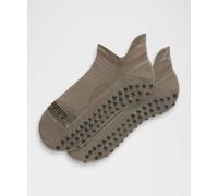 lululemon - Unisex Find Your Balance Grip Tab Socks - Color Brown - Size Small