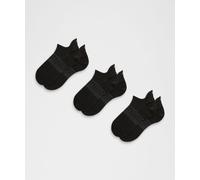 lululemon - Unisex Power Stride Tab Socks 3 Pack - Color Black - Size Medium