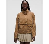 lululemon - Women's Always Effortless Classic-Fit Jacket - Color Brown/Khaki - Size 4